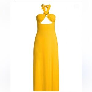 Solid & Striped Halter Maxi Dress